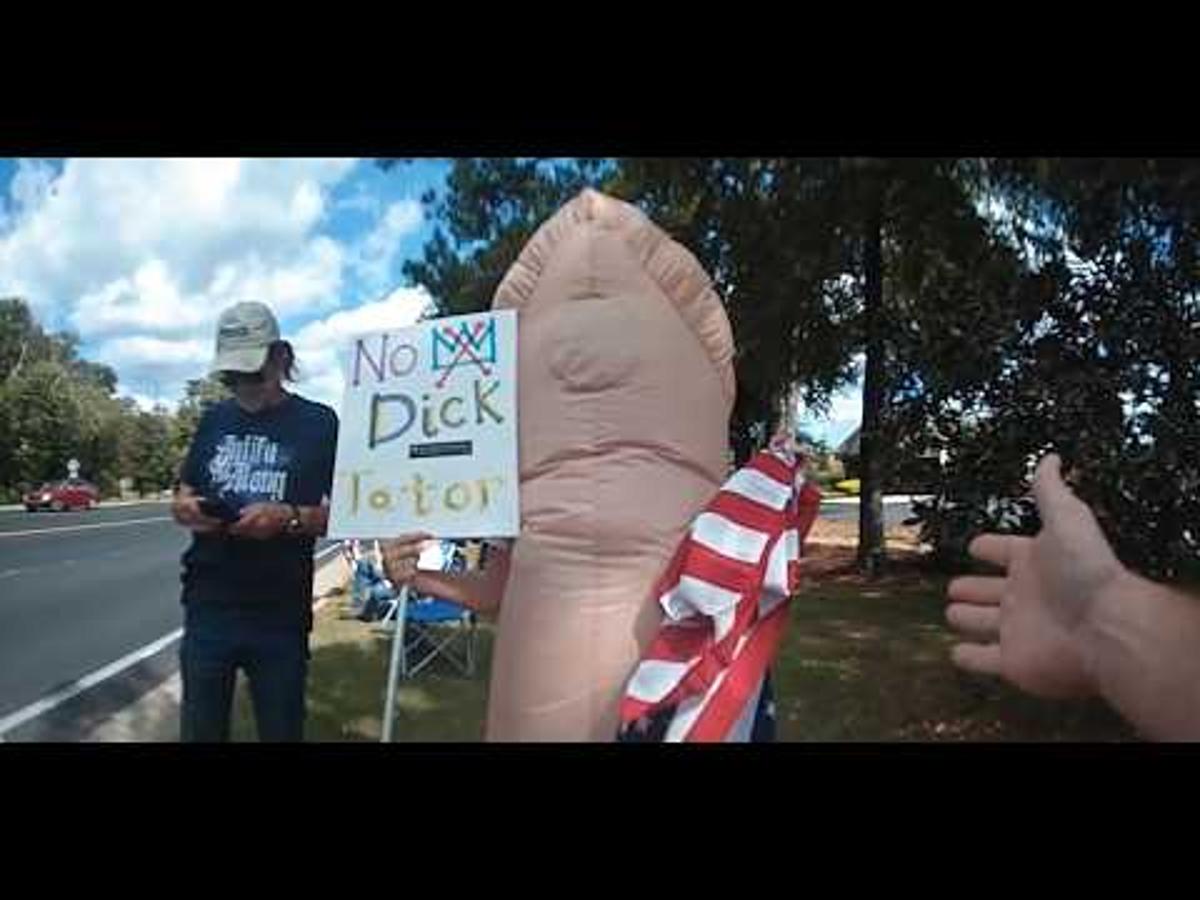 Prosecutors Still Trying To Convict 62-Year-Old Woman For Wearing Penis Costume To Anti-Trump Protest