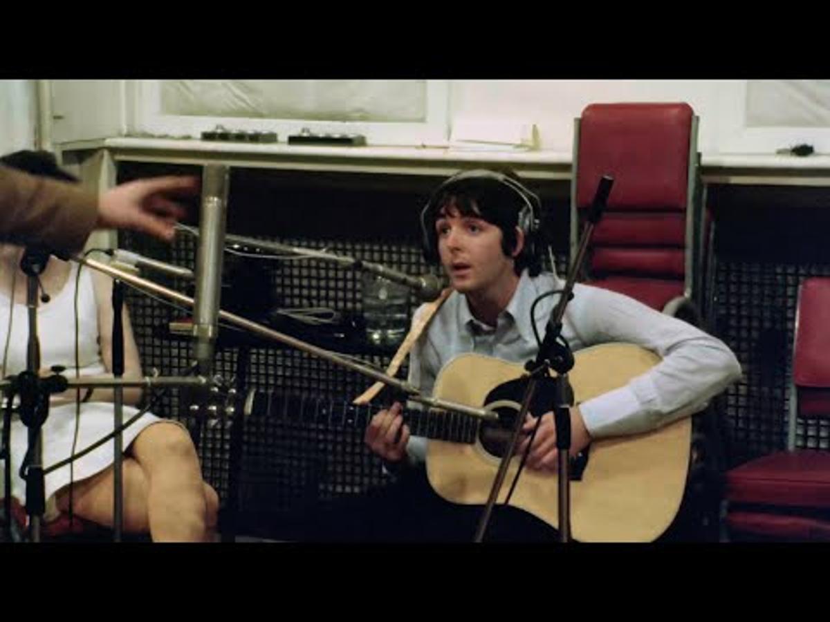 McCartney Rehearses “Blackbird” On the Day It Was Recorded