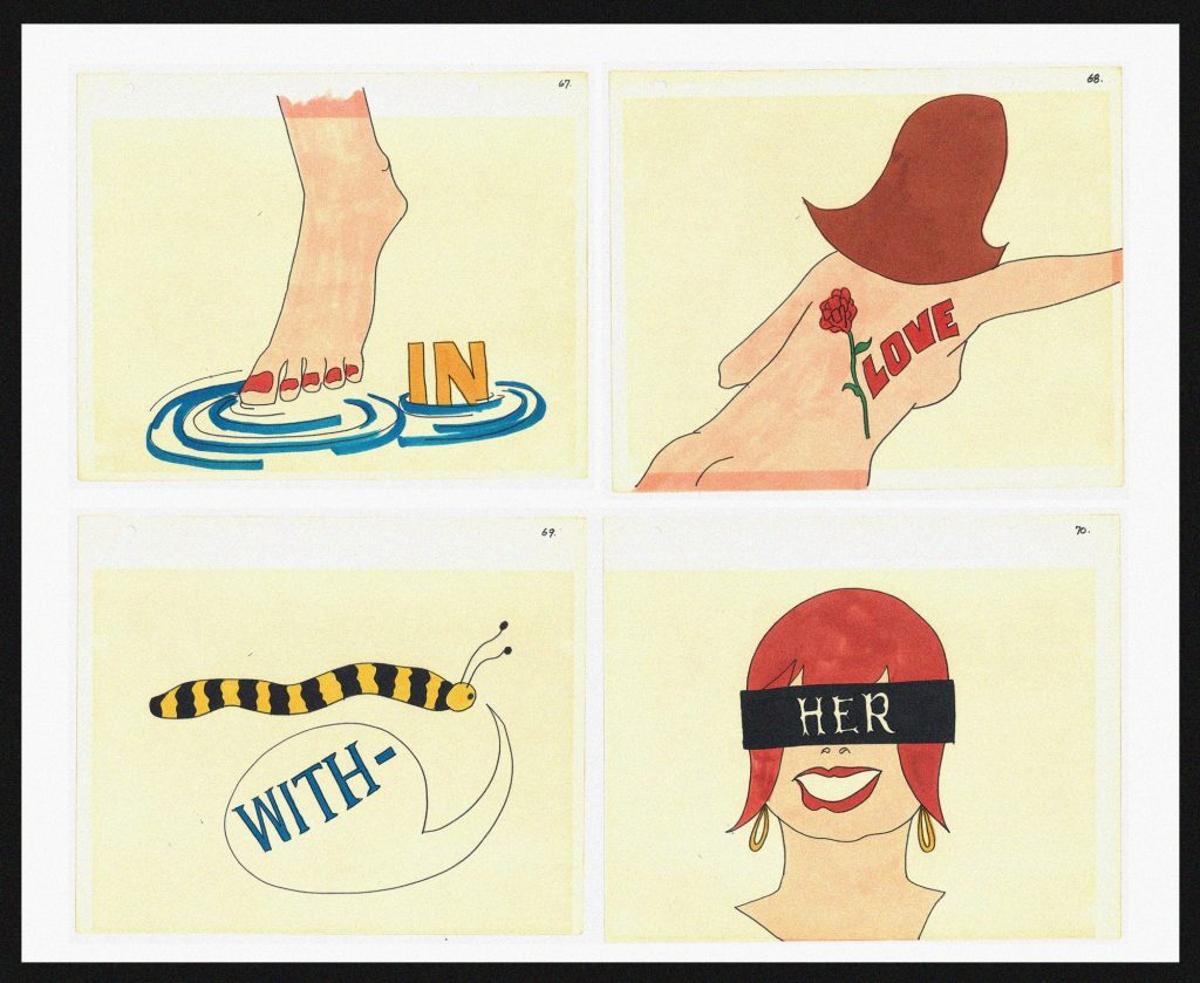 Newly Unearthed John Lennon Drawings Make Their Public Debut