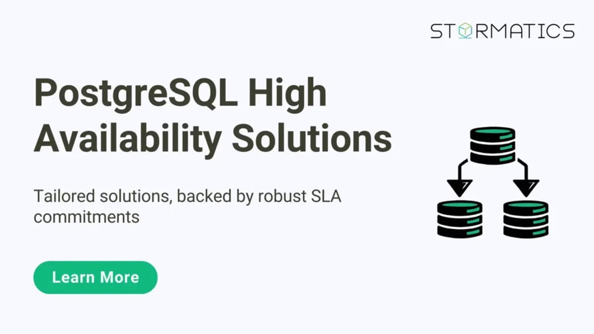 Umair Shahid: You Have a Patroni Leader Election. You Are only Halfway to PostgreSQL High Availability.