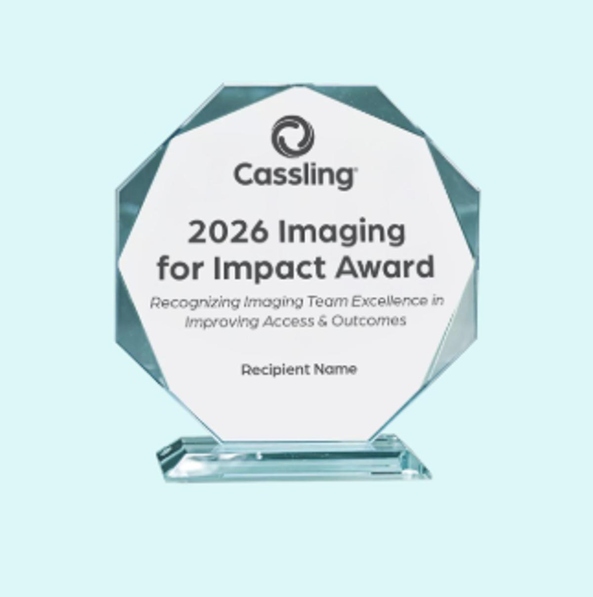 Applications Now Being Accepted for for Imaging for Impact Award