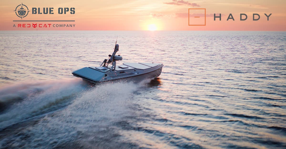 Blue Ops Partners with HADDY to 3D Print Military Unmanned Surface Vessels at Scale