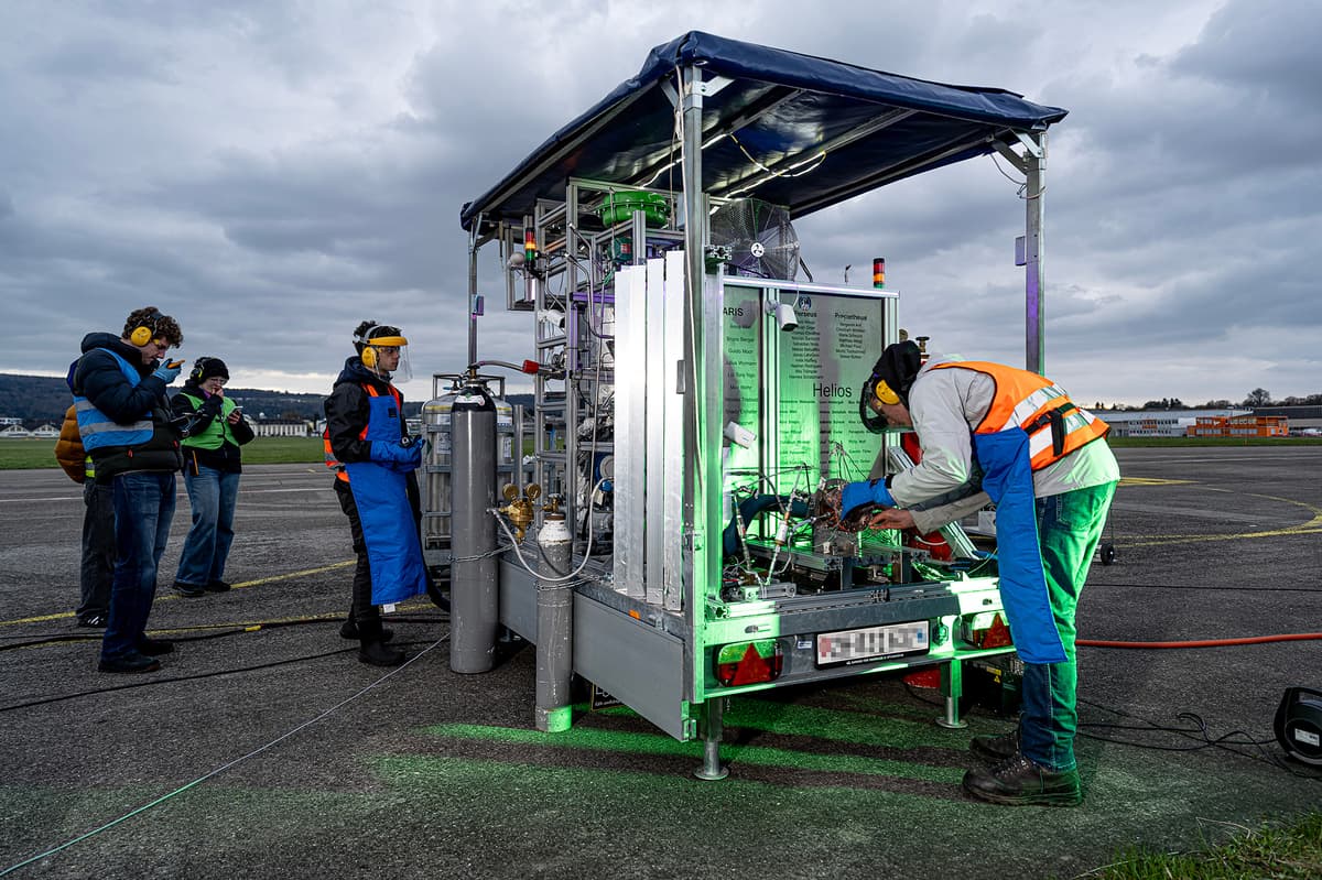 ETH Zurich Ignites Rotating Detonation Rocket Engine