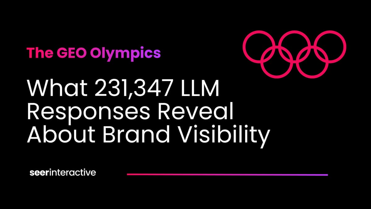 The GEO Olympics Study: What 231,347 LLM Responses Reveal About AI Brand Visibility