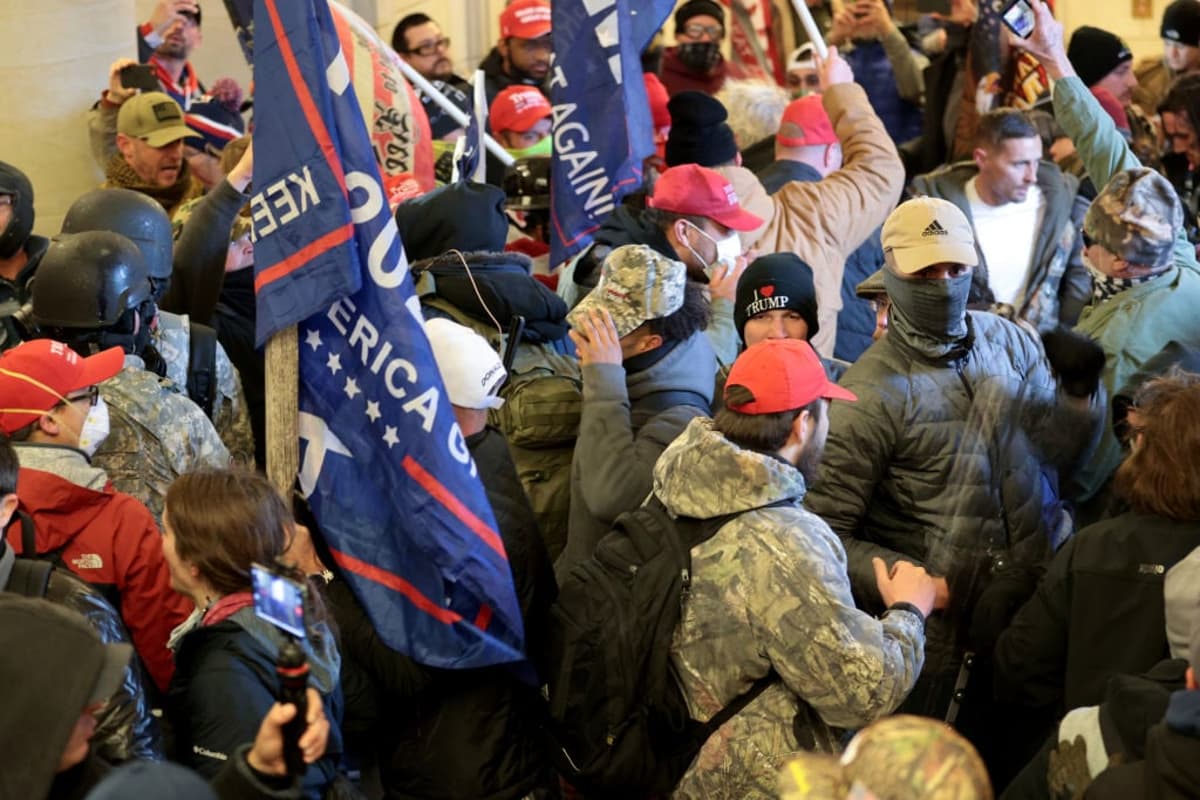 Capitol Police Officers Sue To Block Trump Slush Fund For Rioters