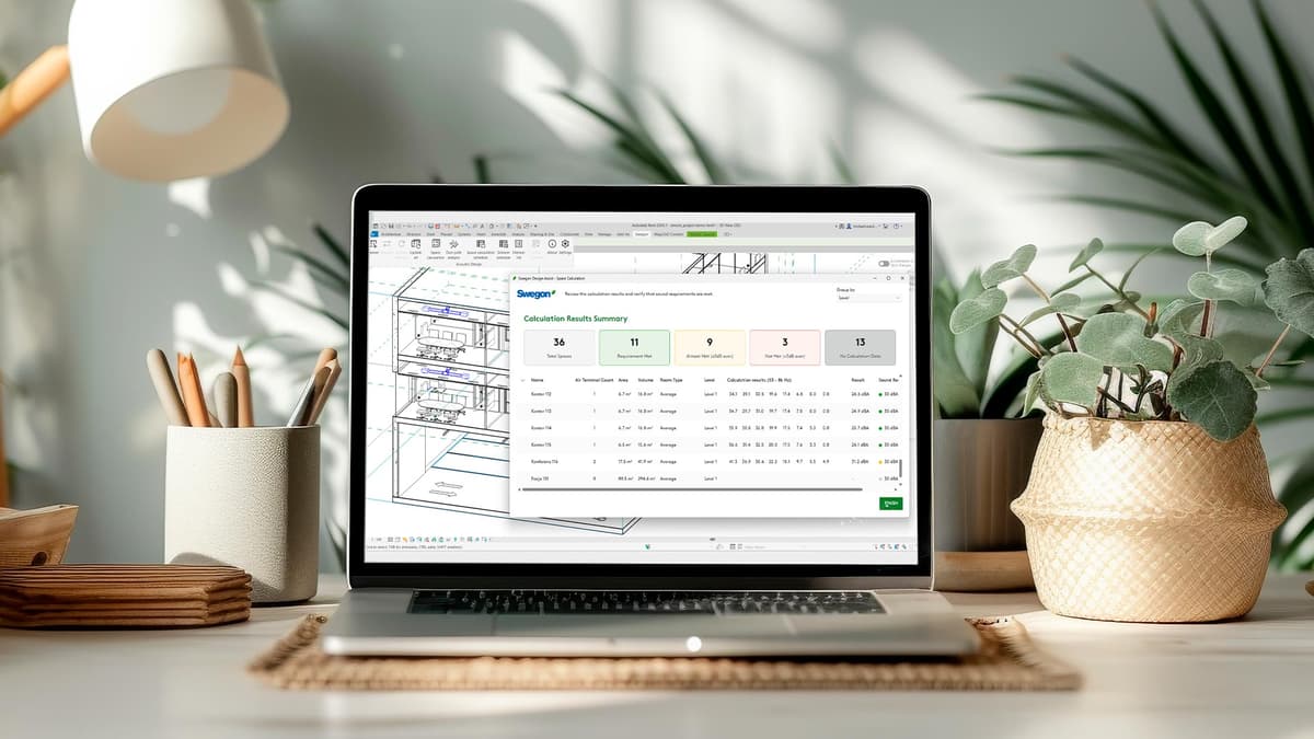 Swegon to Automate HVAC Acoustic Design