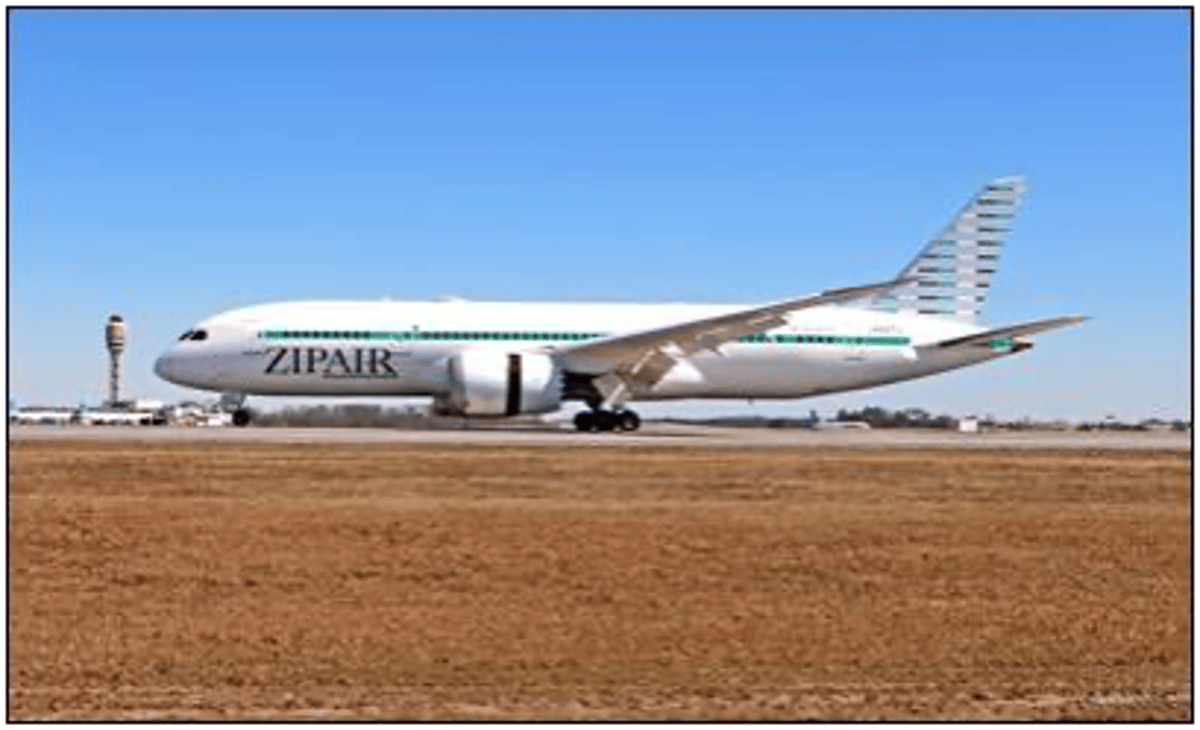 ZIPAIR Returns with Nonstop Flights to Tokyo