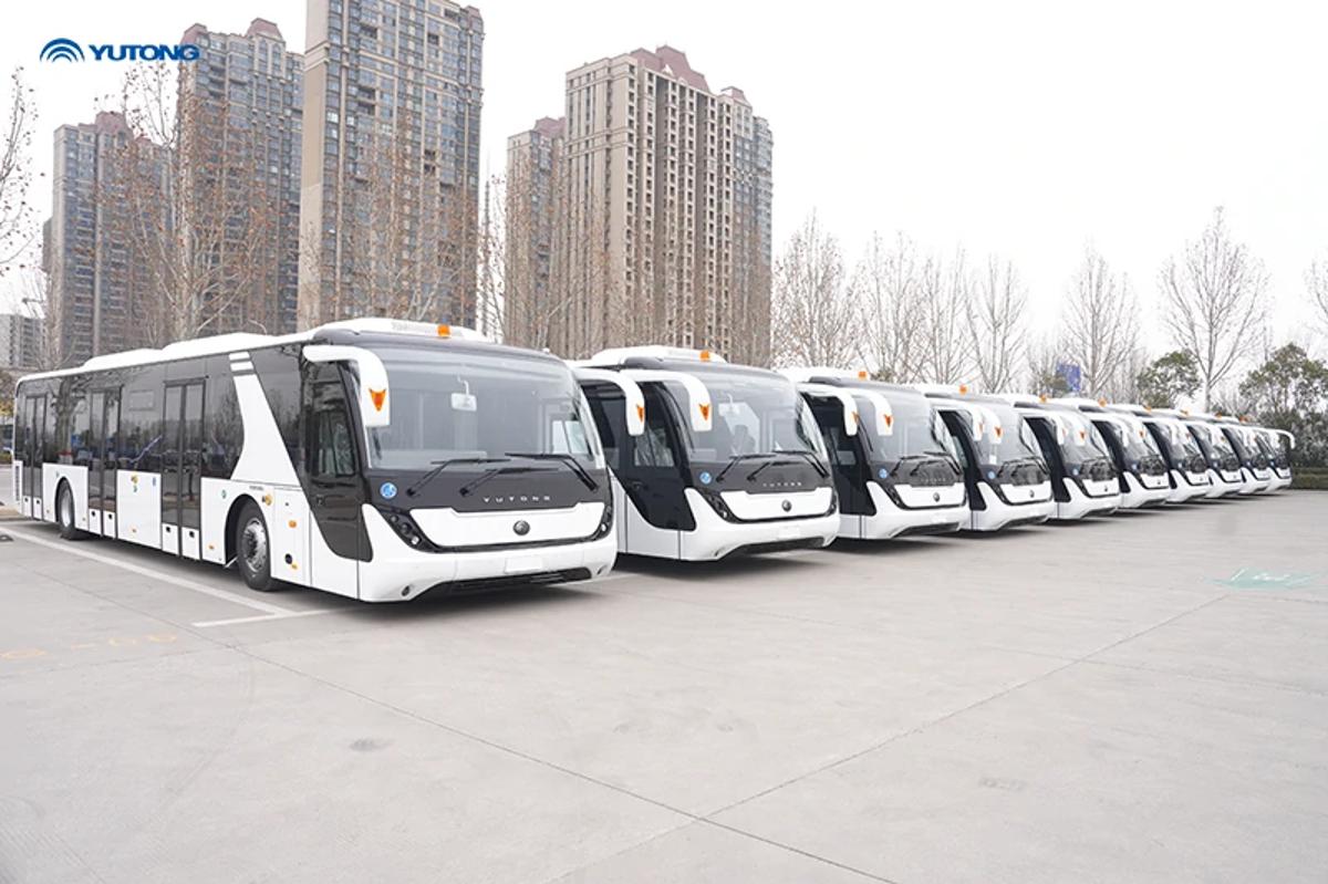 Kuwait: Yutong Delivers 16 New Apron Buses to Jazeera Airways