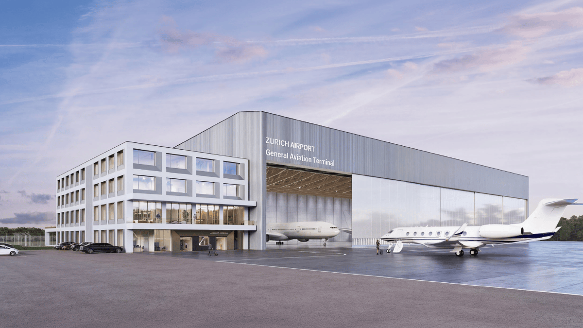 Zurich Airport Begins Construction on New General Aviation Terminal