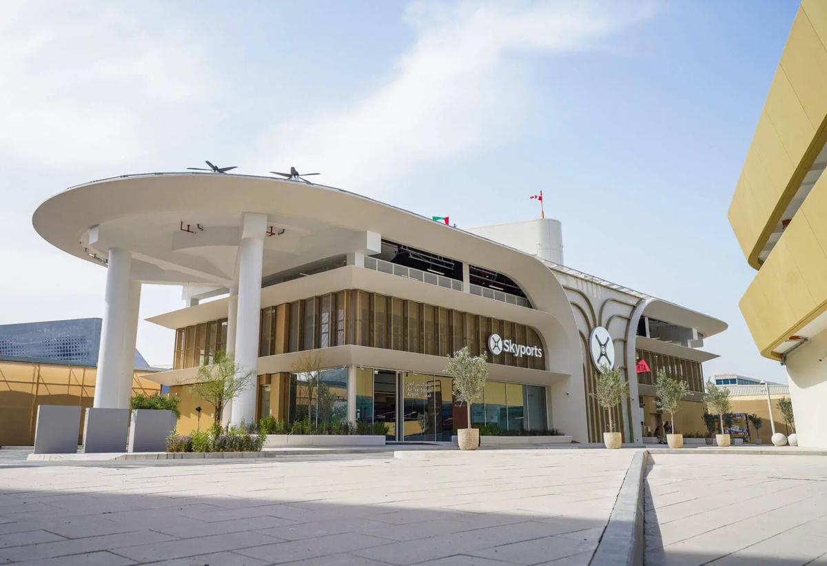 Vertiport Serving Dubai International Airport Reaches Technical Completion