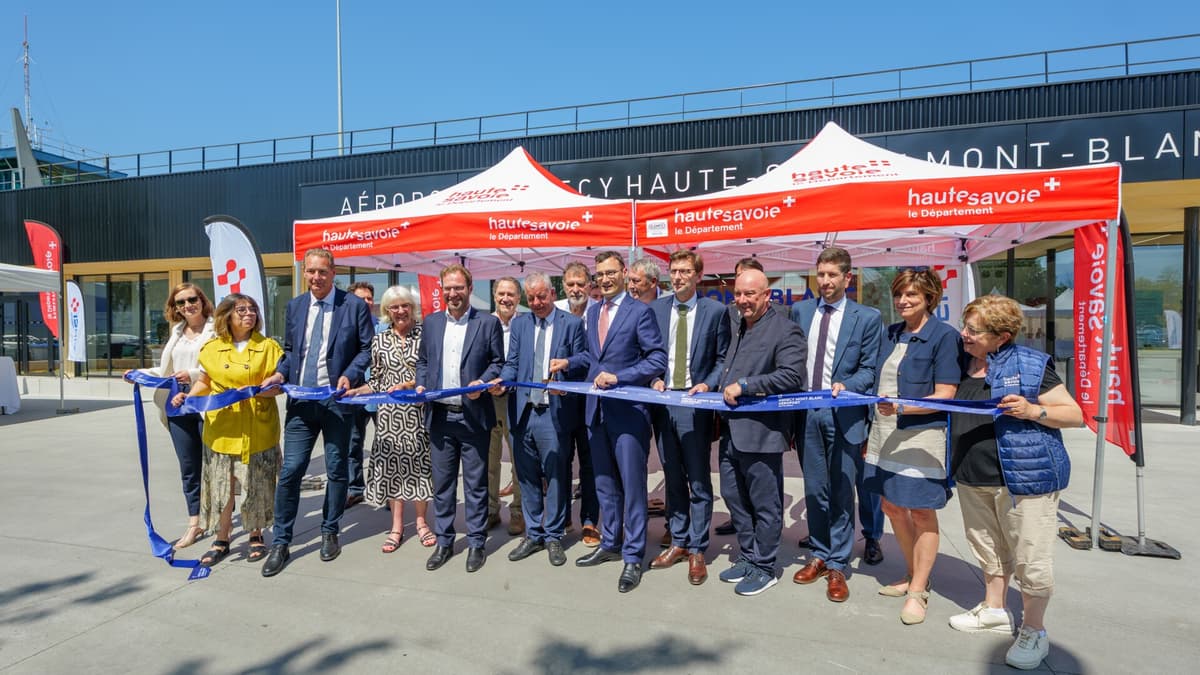 New Terminal Inaugurated at Annecy Haute-Savoie Mont-Blanc Airport
