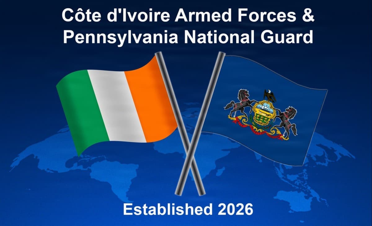 Pennsylvania Guard, Côte D’Ivoire to Partner Through State Partnership Program