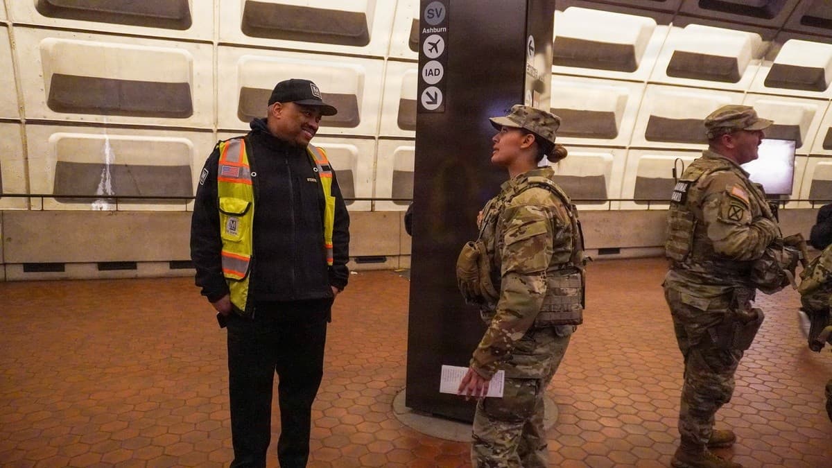 Florida National Guard Supports D.C. Mission During Winter Weather