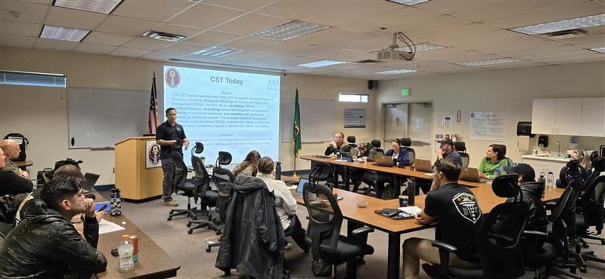 Washington Guard Hosts Radiation Response Workshop