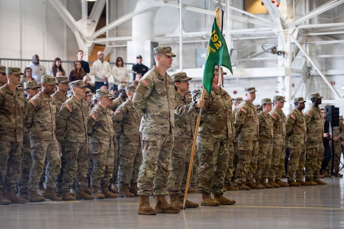Army National Guard Military Police Battalion Deploys in Support of Operation Epic Fury