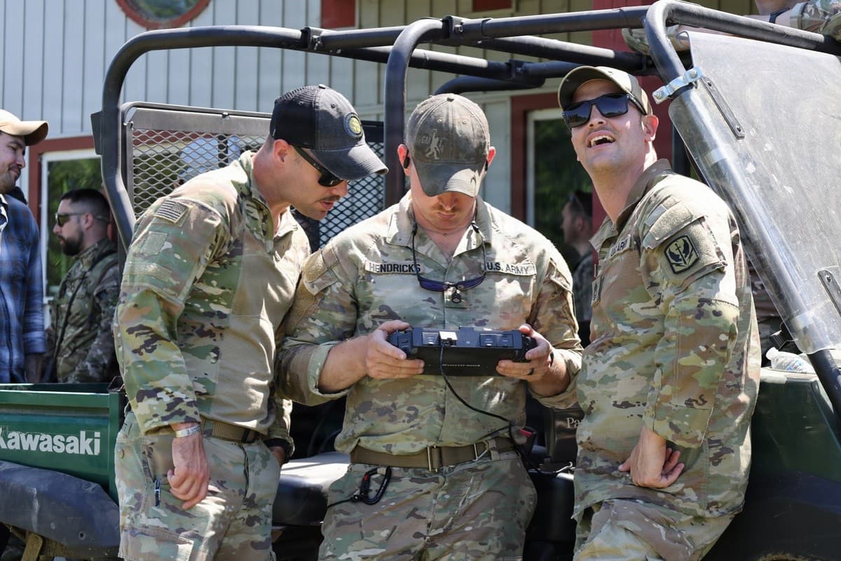NC Guard, UK Forces Conduct Joint UAS Training