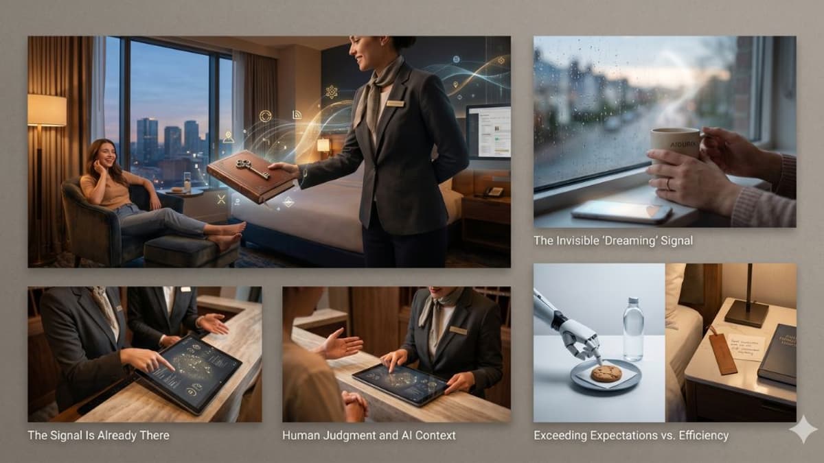 The Signal Is Already There. The Question Is Whether Your Hotel Is Listening.