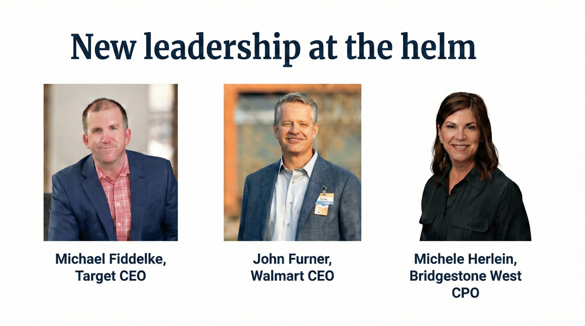 New Leadership at Target, Walmart and Bridgestone West Focus on Employee Connection
