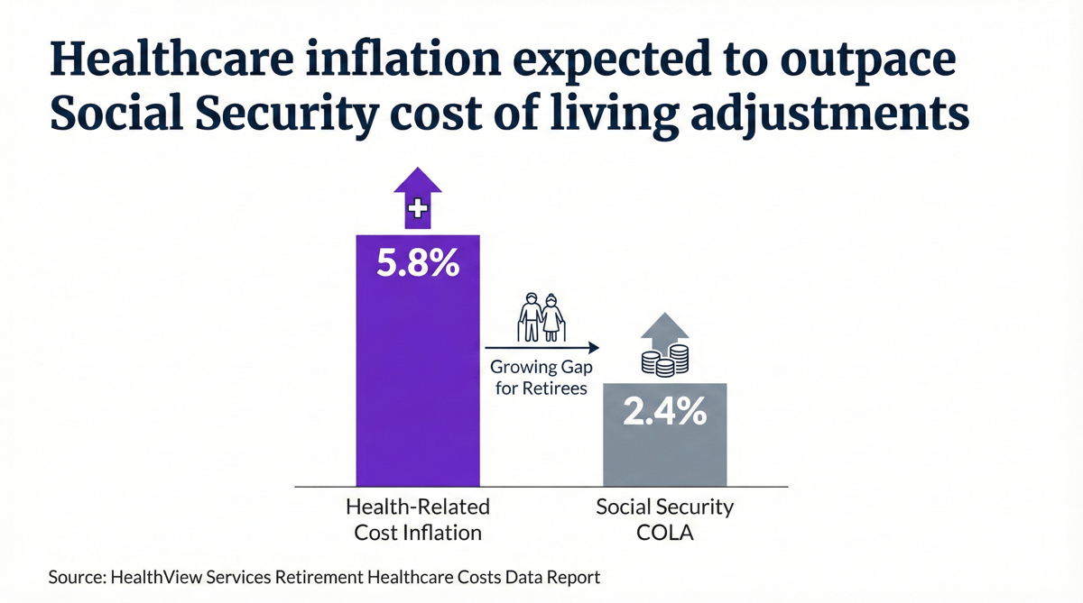Rising Health Costs Outpace Social Security for Retirees