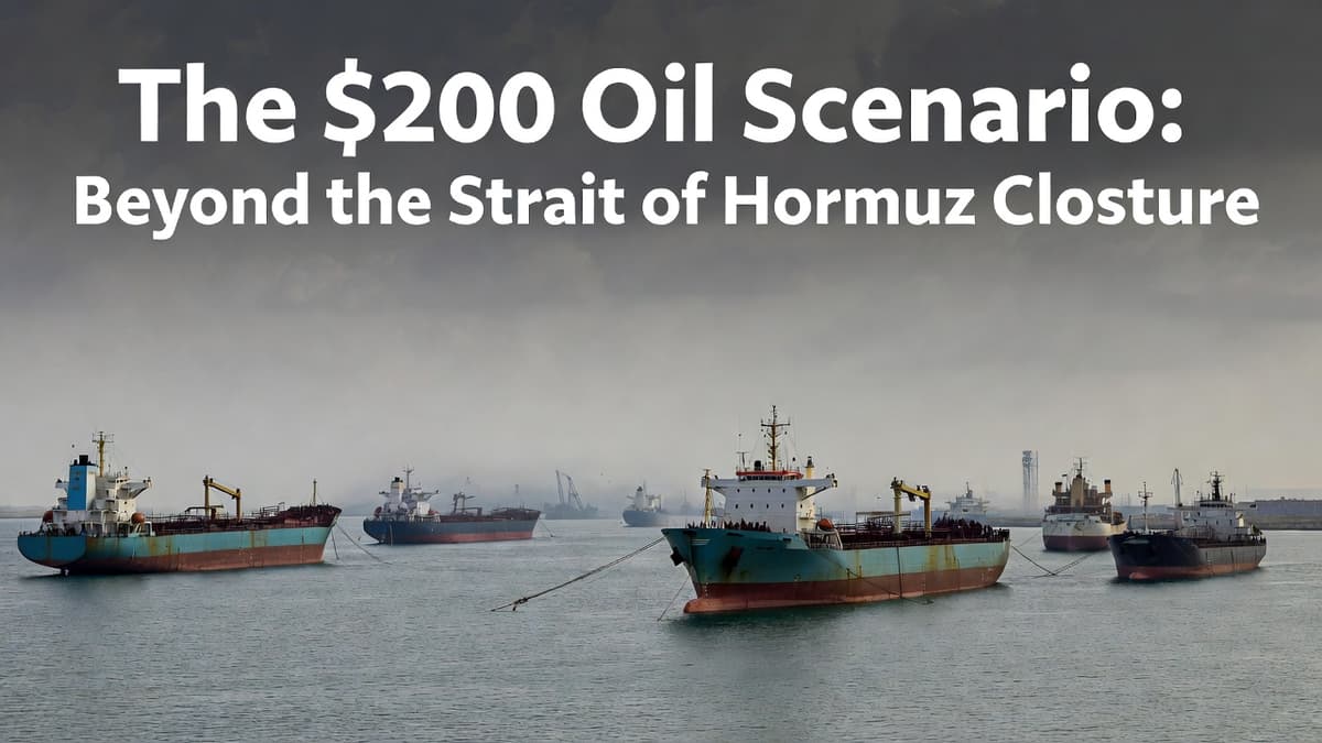 World Nears Oil Operational Floor, $200/B without Hormuz Deal