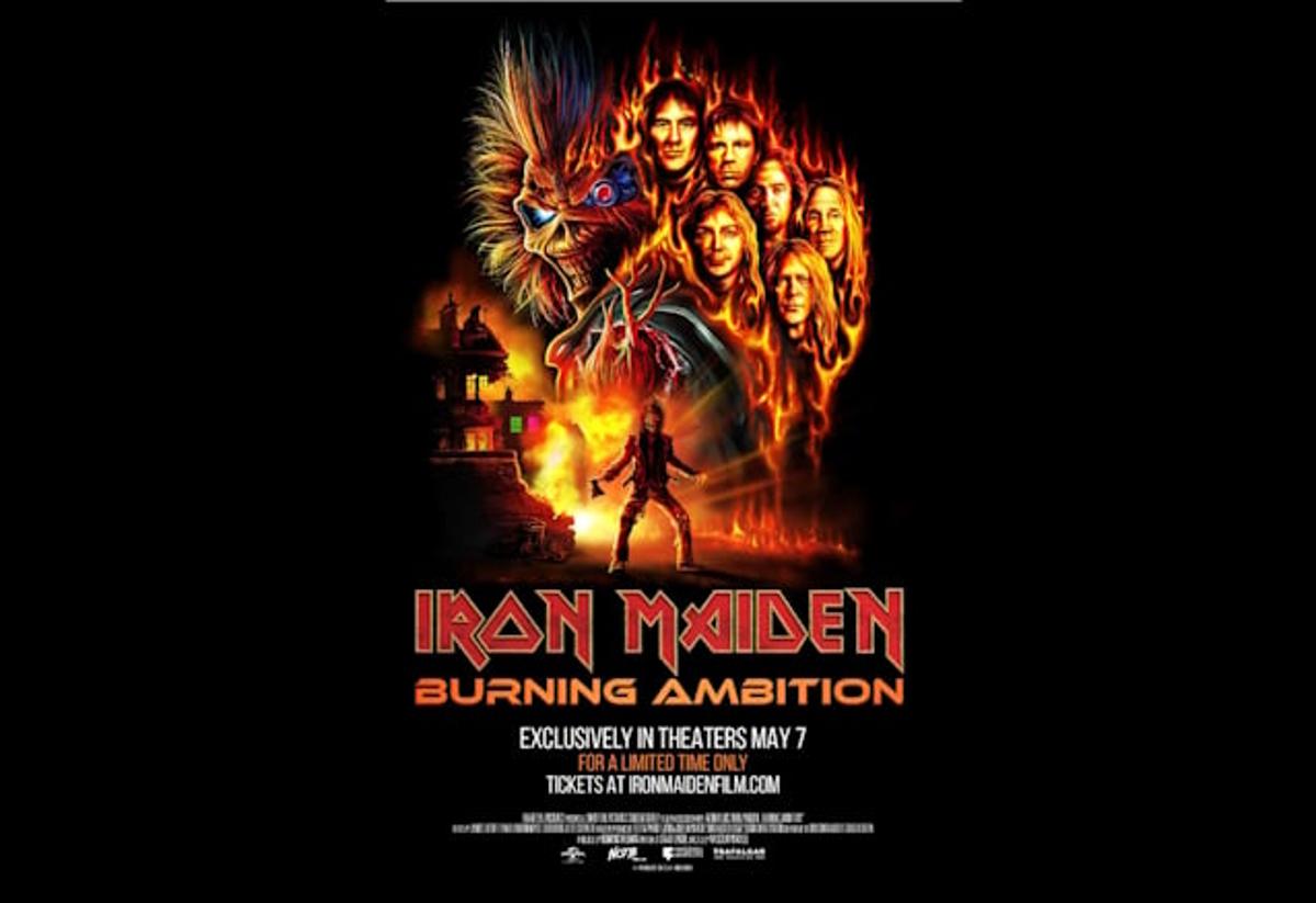 IRON MAIDEN Shares New Trailer For 'Burning Ambition' Documentary