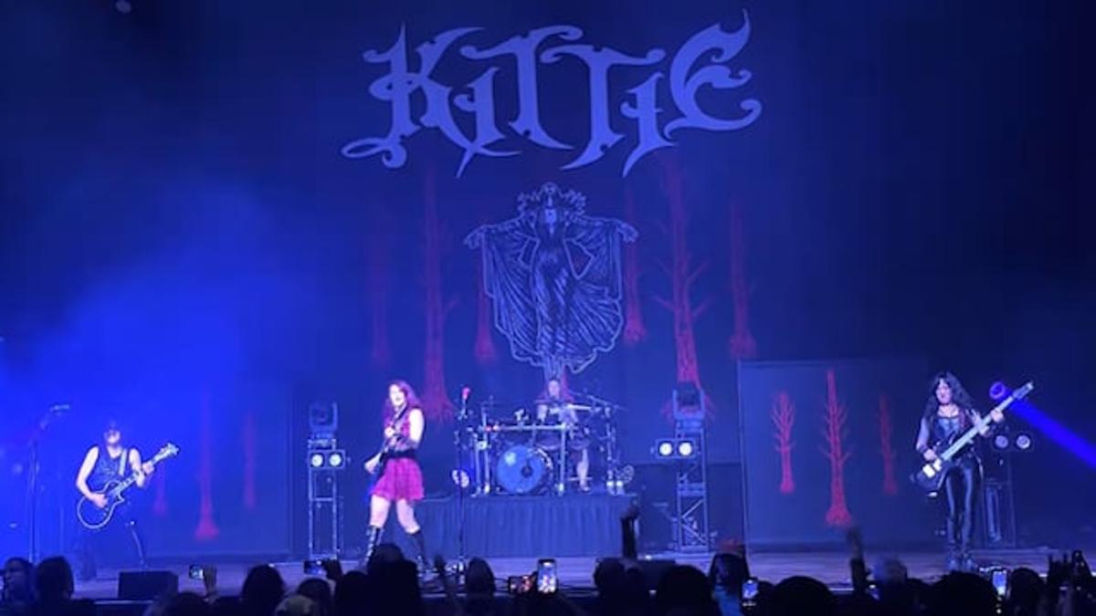Watch: KITTIE Kicks Off First Full North American Headlining Tour In Over 10 Years, Enlists Stand-In Bassist RACHEL GONZALES