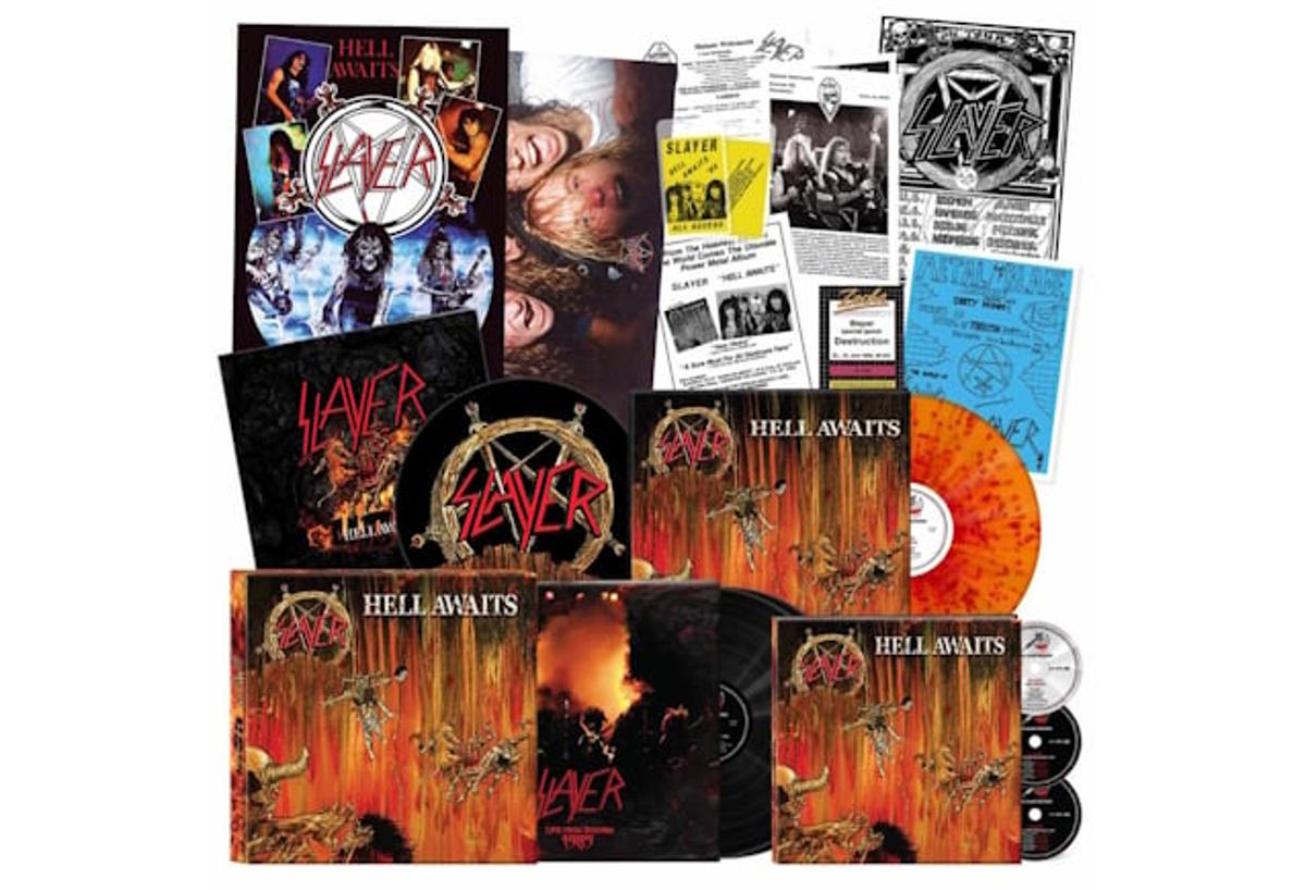 SLAYER: See Unboxing Video For Special 40th-Anniversary Reissue Of 'Hell Awaits'