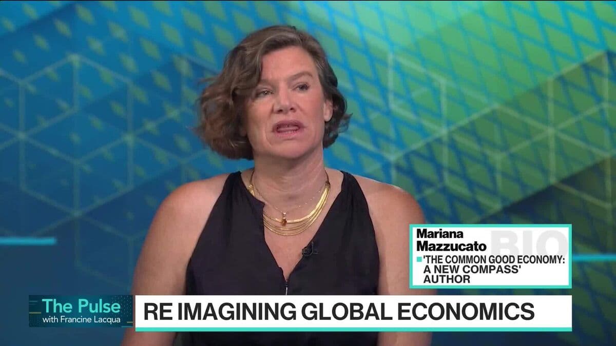 Mariana Mazzucato: CEOs Should Be Contracted to Hit Goals