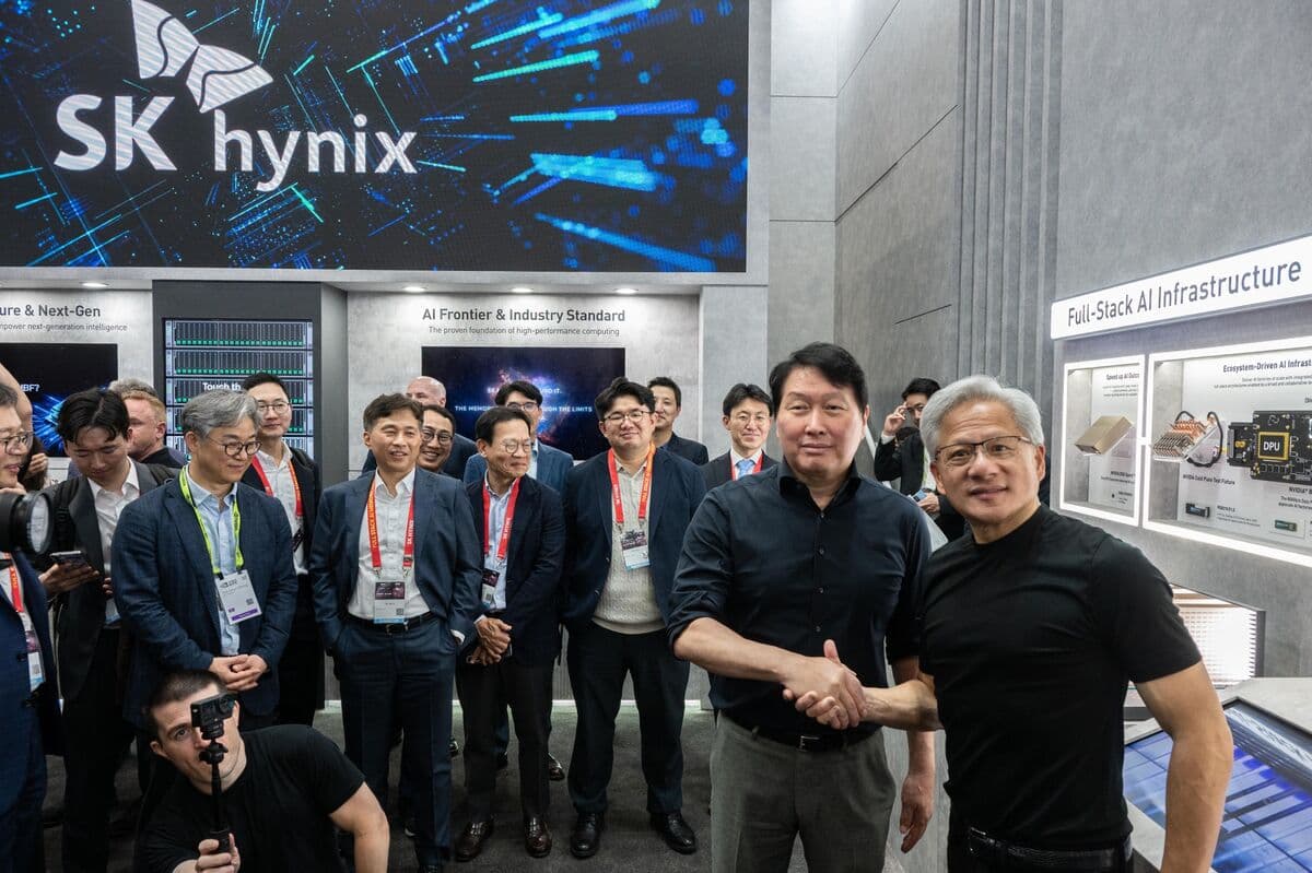 Nvidia’s CEO Says New Vera Chip Will Use SK Hynix’s Memory Chips