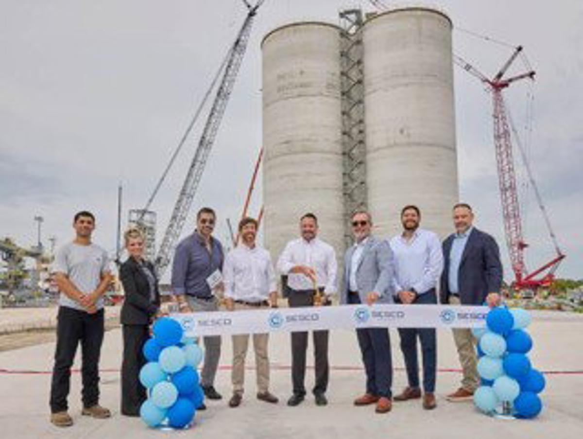 SESCO Cement Opens Tampa Bay Import Terminal