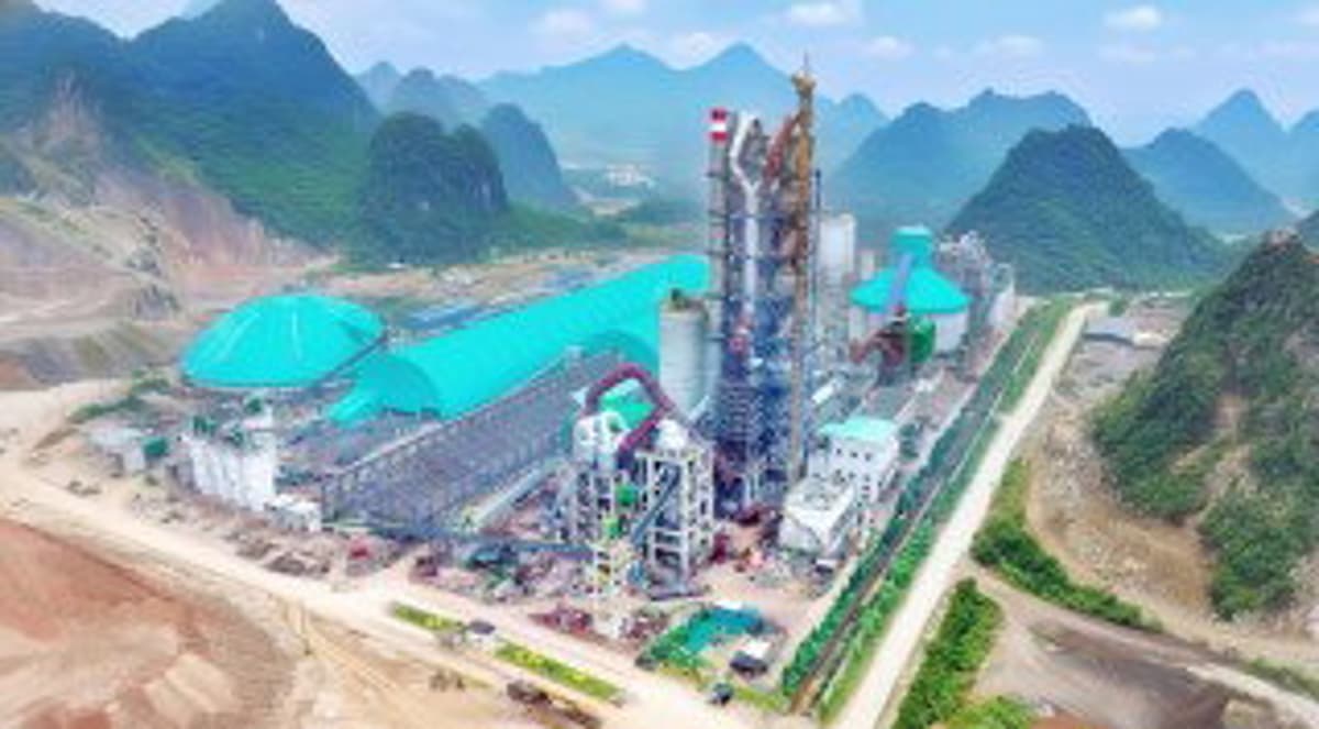 Hoang Long Commissions 2.3Mta Cement Plant in Phu Tho