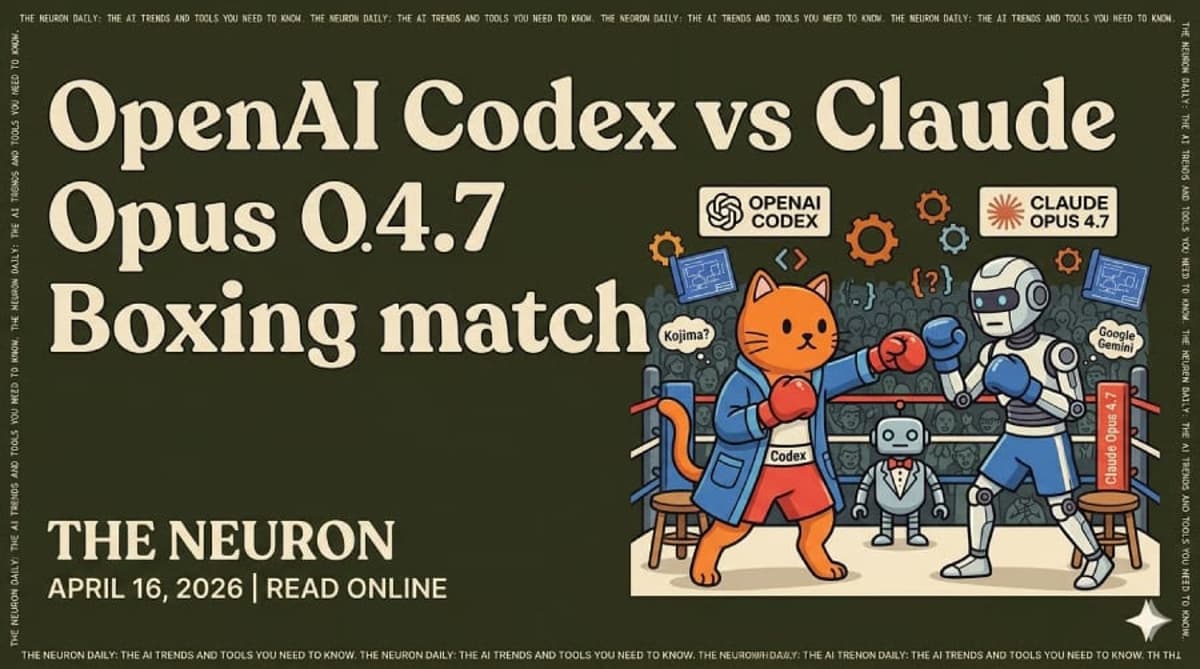 AI’s Double Launch Day: Claude 4.7 Surges, OpenAI Reinvents Codex