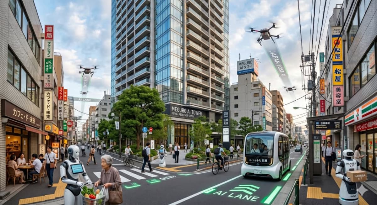 Tokyo Wants to Build a Real-World Robot City by 2031