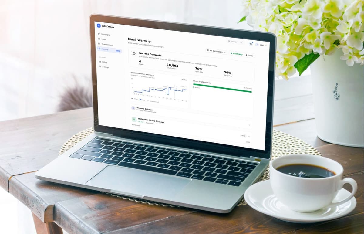 Cold Cannon Is the All-in-One Cold Email Platform for Teams