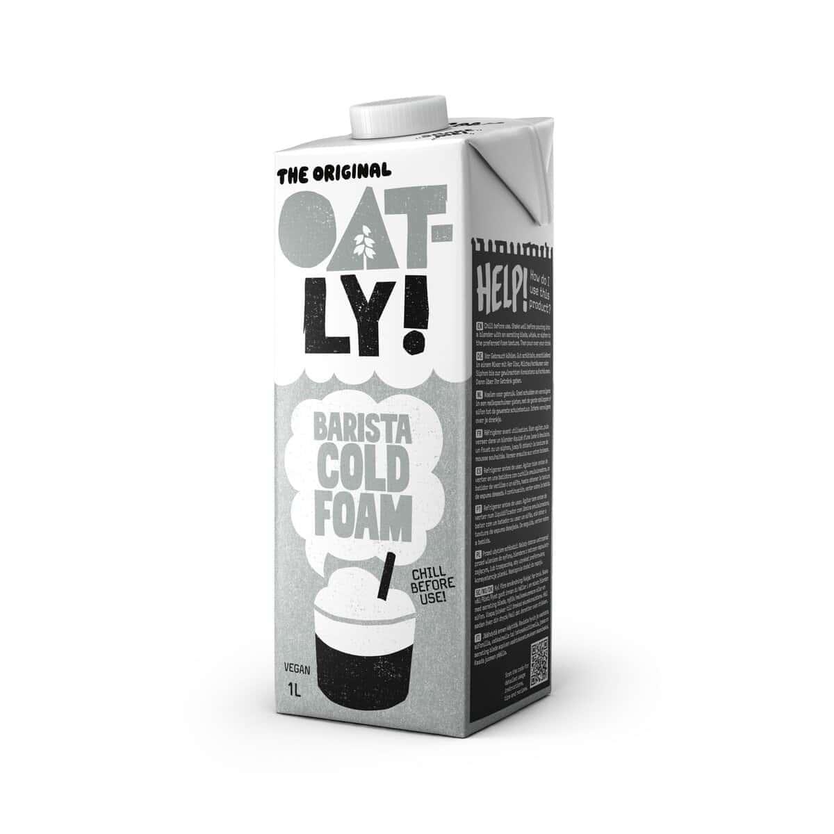 Oatly Launches UK’s First Plant-Based Cold Foam for Cafes and Bars