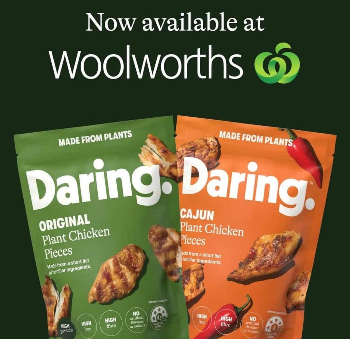 Daring Foods Enters Australian Retail With Woolworths Listing