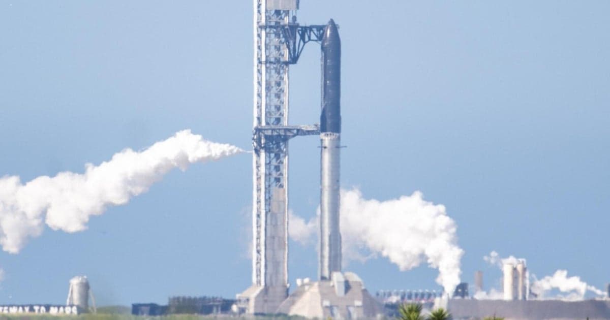 Musk's SpaceX Scrubs Latest Test Launch of Massive Starship Rocket