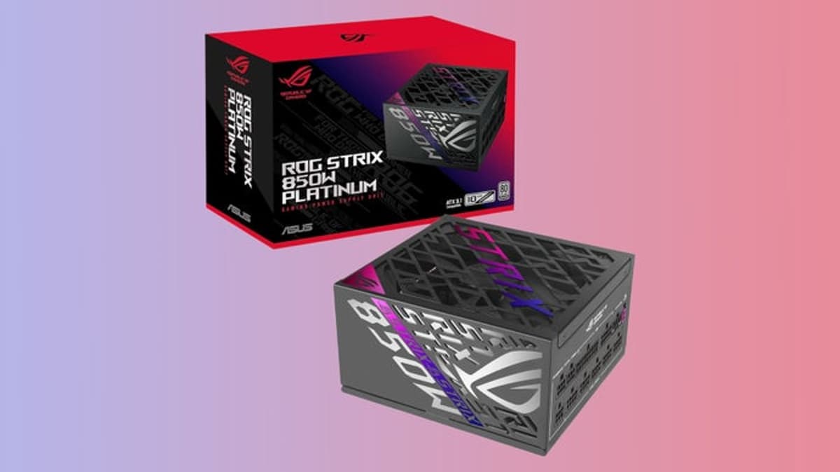 This Beefy 850W Asus ROG Strix 80+ Platinum PSU Is a Third Off From Amazon