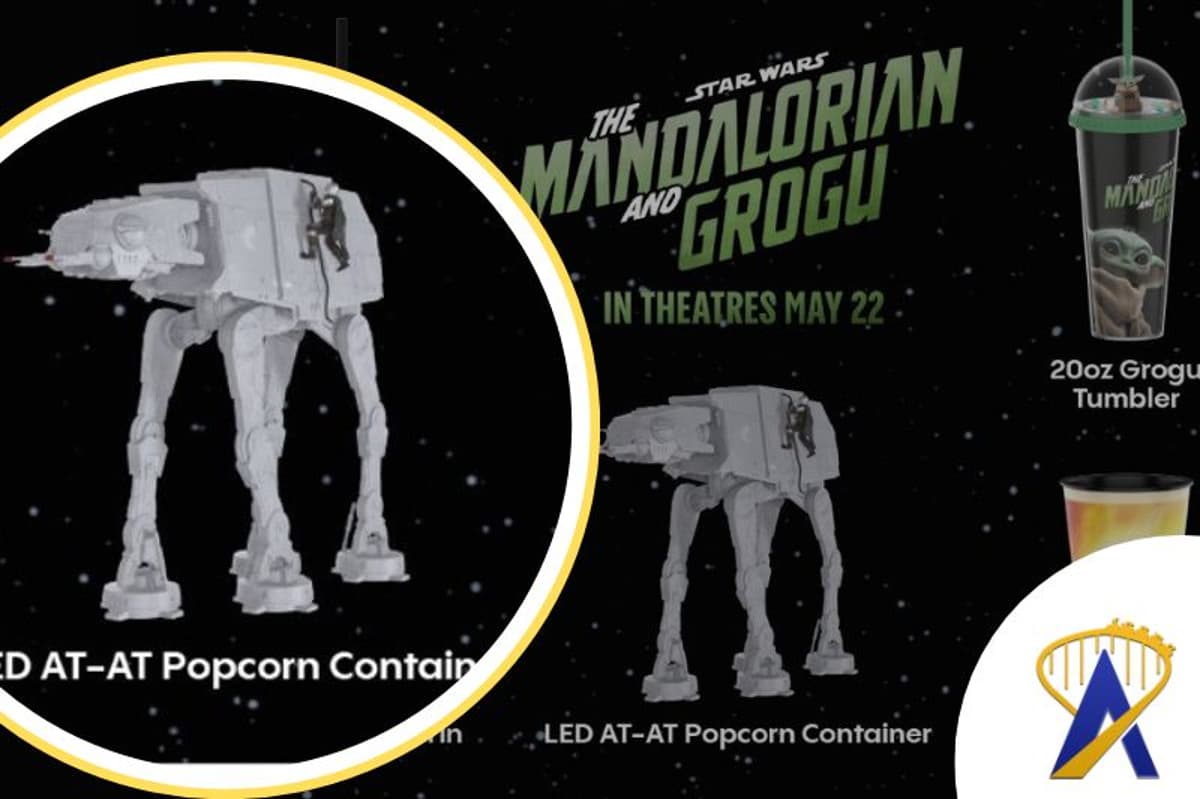 New Star Wars LED AT-AT Walker Popcorn Bucket Is Must-Have ‘Mandolorian & Grogu’ Item