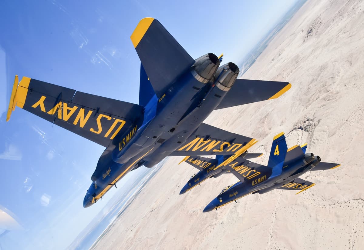 First Blue Angels Shows Canceled Over Security Concerns