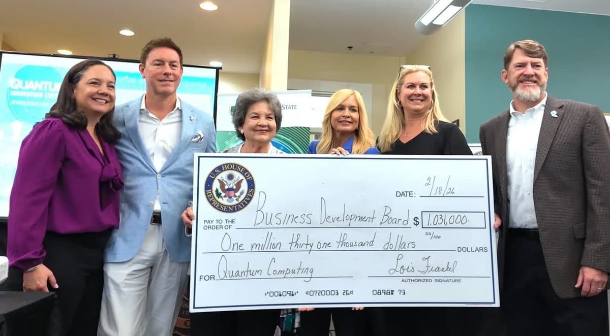 Palm Beach County Receives $1M Federal Funding to Expand Quantum Ecosystem