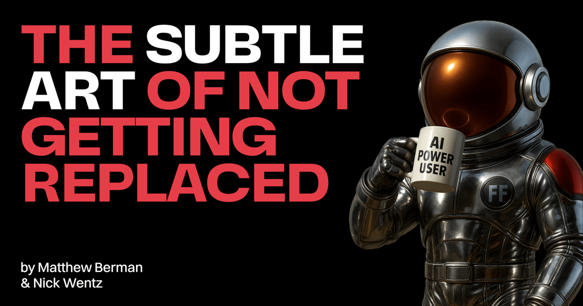 🧑🚀 THE SUBTLE ART OF NOT GETTING REPLACED
