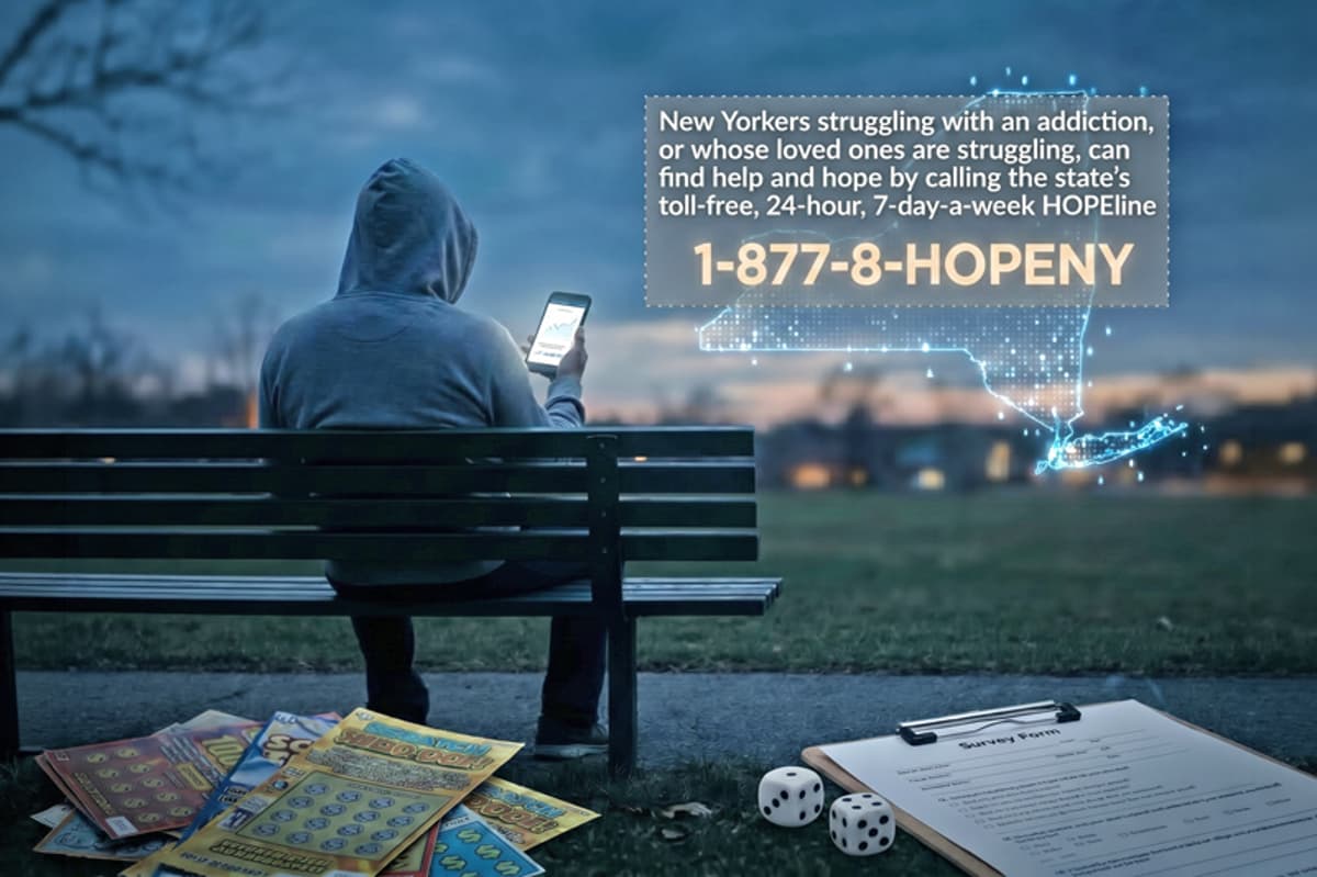 Governor Hochul Announces Launch of New 10-Year Statewide Effort to Assess Gambling Addiction and Behaviors in New York State