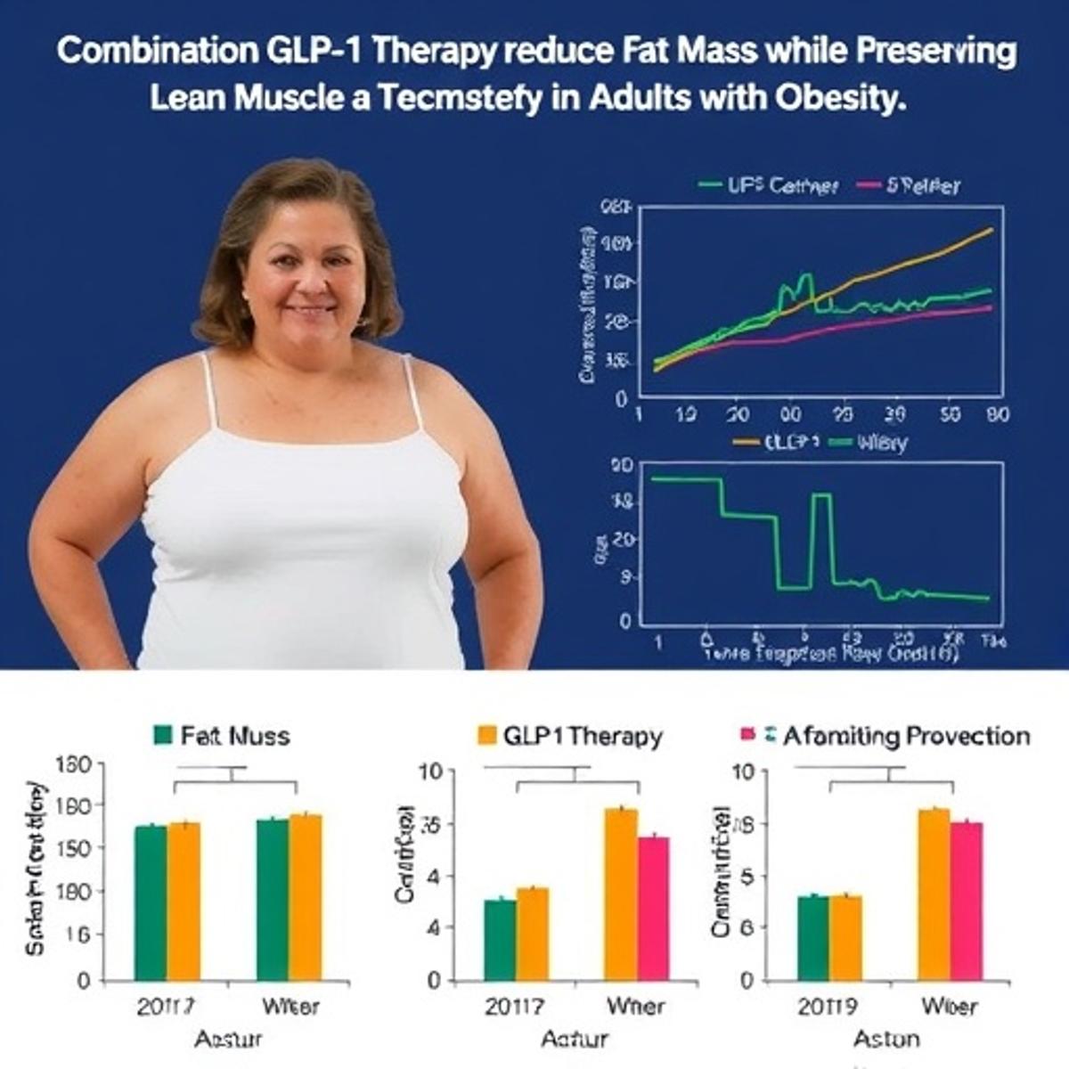 Combination GLP-1 Therapy Reduces Fat Mass While Preserving Lean Muscle in Adults with Obesity