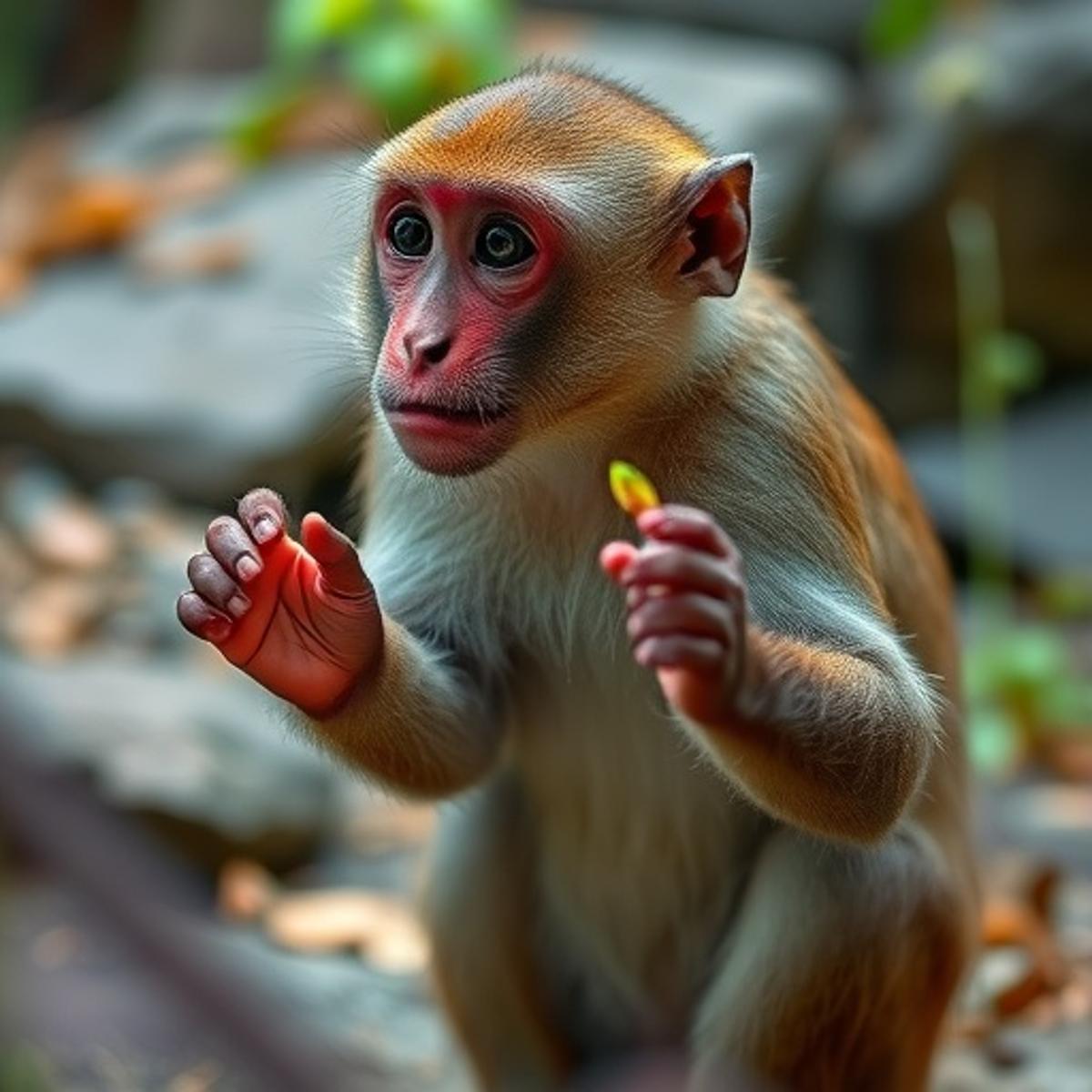 Digit-Tracking Uncovers Macaque Curiosity in Visual Attention