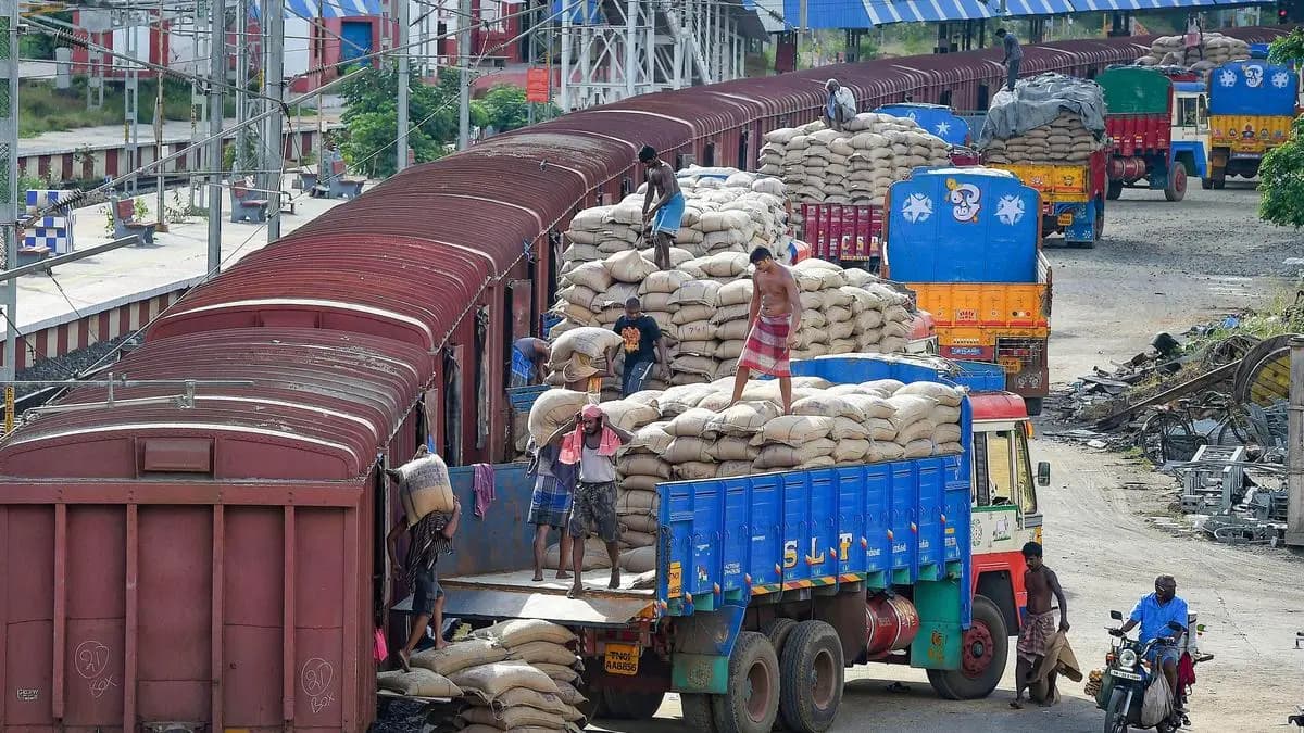 Indian Railways Freight Loading Rises to 145 Million Tonnes in May, Passenger Traffic Crosses 61 Crore