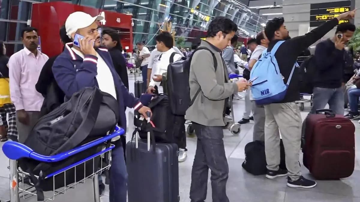 Passengers Stranded at Delhi's IGI Airport Amid Escalated Israel-Iran Conflict