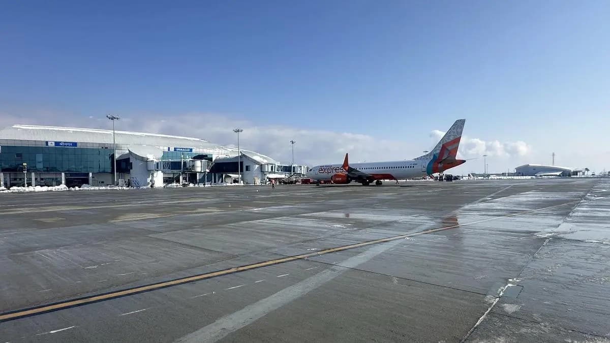 Srinagar Airport Announces Partial Runway Closure From July 2026; Full Shutdown From October 1