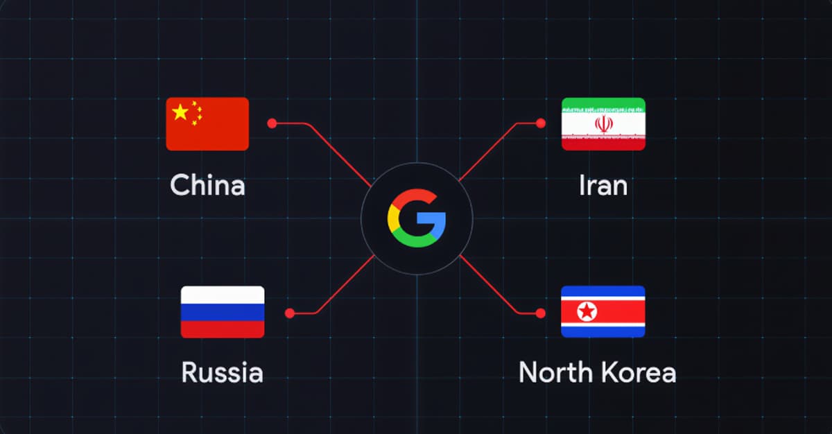 Google Links China, Iran, Russia, North Korea to Coordinated Defense Sector Cyber Operations