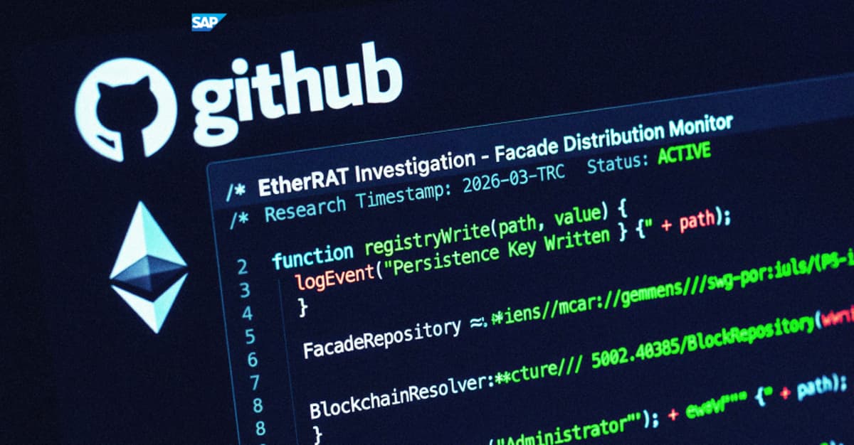 EtherRAT Distribution Spoofing Administrative Tools via GitHub Facades